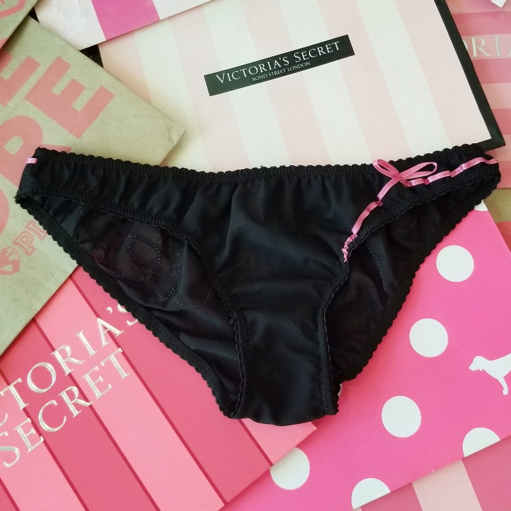 Victoria's Secret Vintage Sexy Little Things Velvet Hoodie Bikini Panty NWT Key - Picture 14 of 16